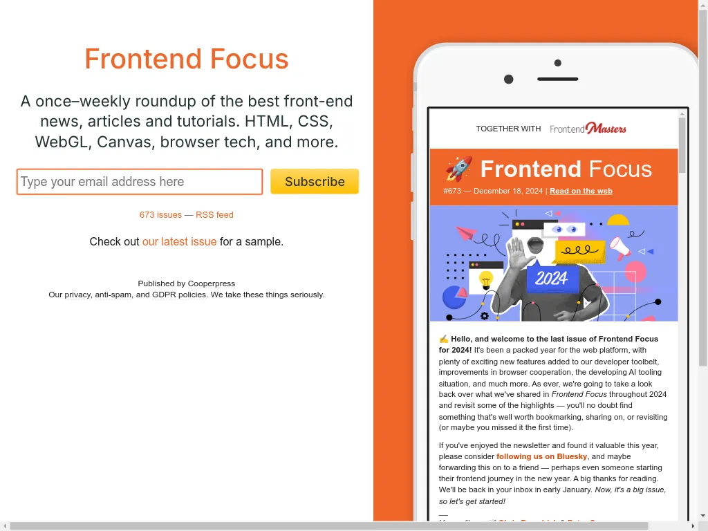 Frontend Focus