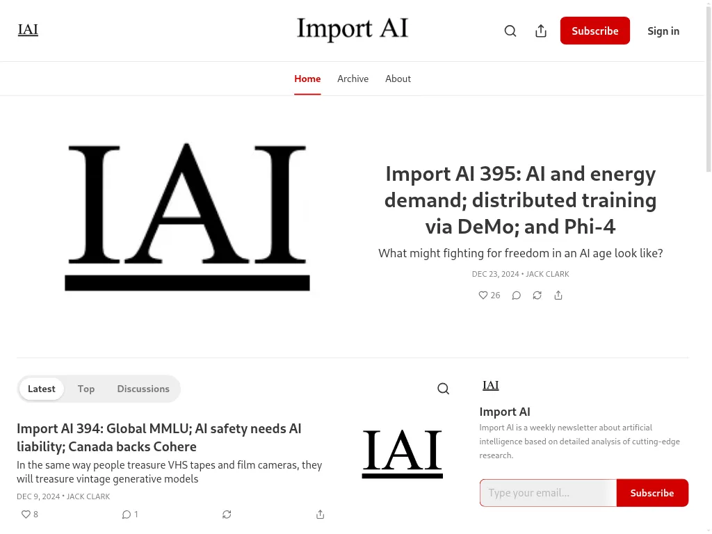 Import AI